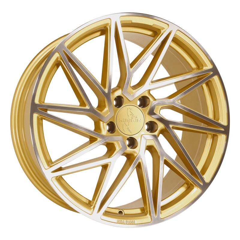 Janta aliaj Keskin Tuning KT20 8.5x19 5x112 et45 GOLD FRONT POLISH