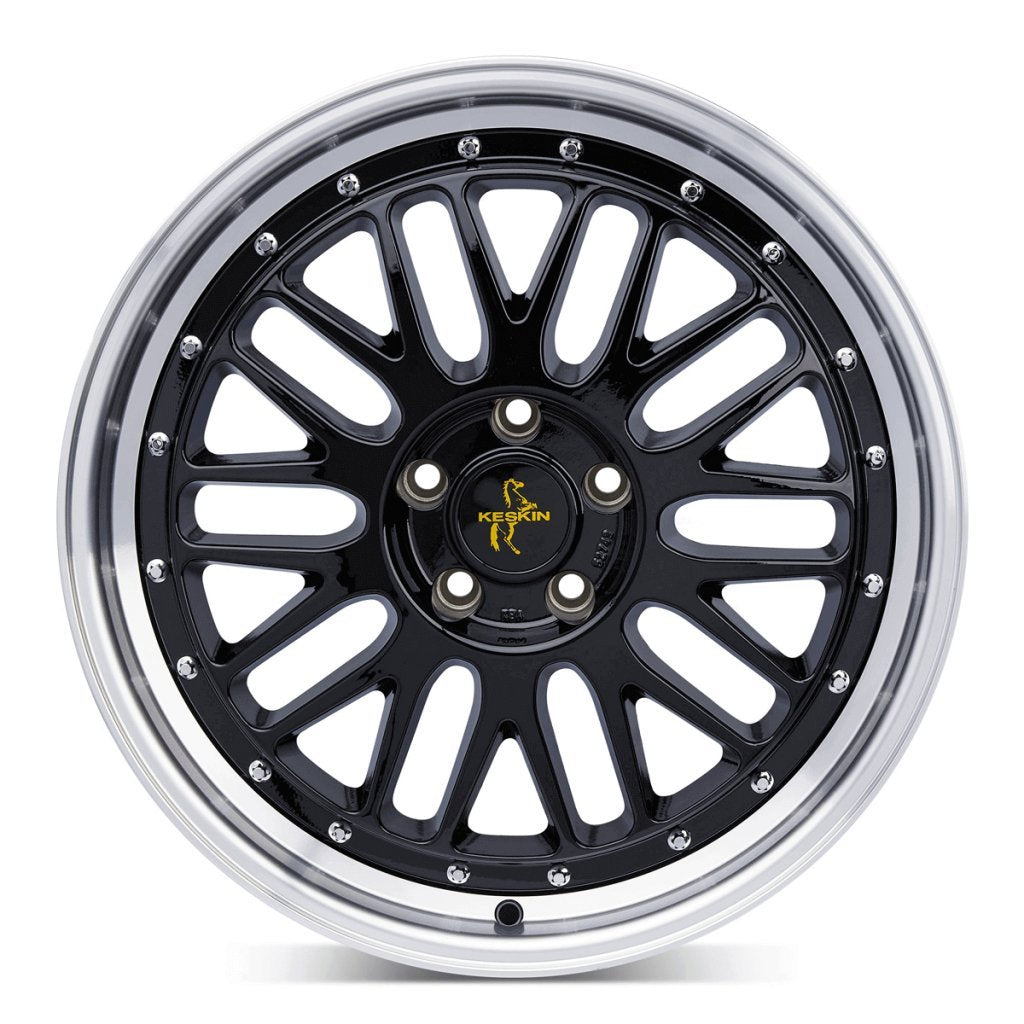 Janta aliaj Keskin Tuning KT22 8x18 5x112 et30 black lip polish