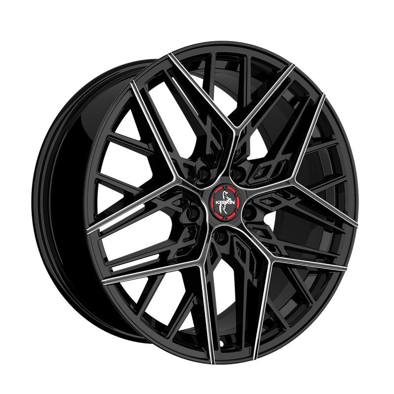 Janta aliaj Keskin Tuning KT25 8.5x20 5x108 et40 BLACK SECRET DIAMOND