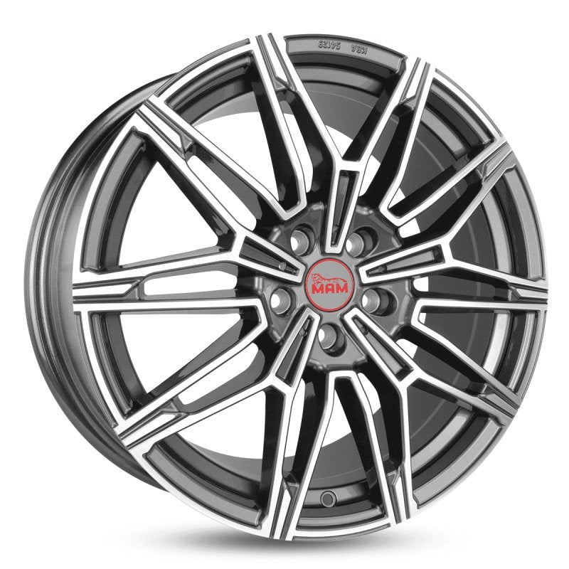 Janta aliaj MAM Felgen B3 8.5x19 5x112 et45 PALLADIUM FRONT POLISH
