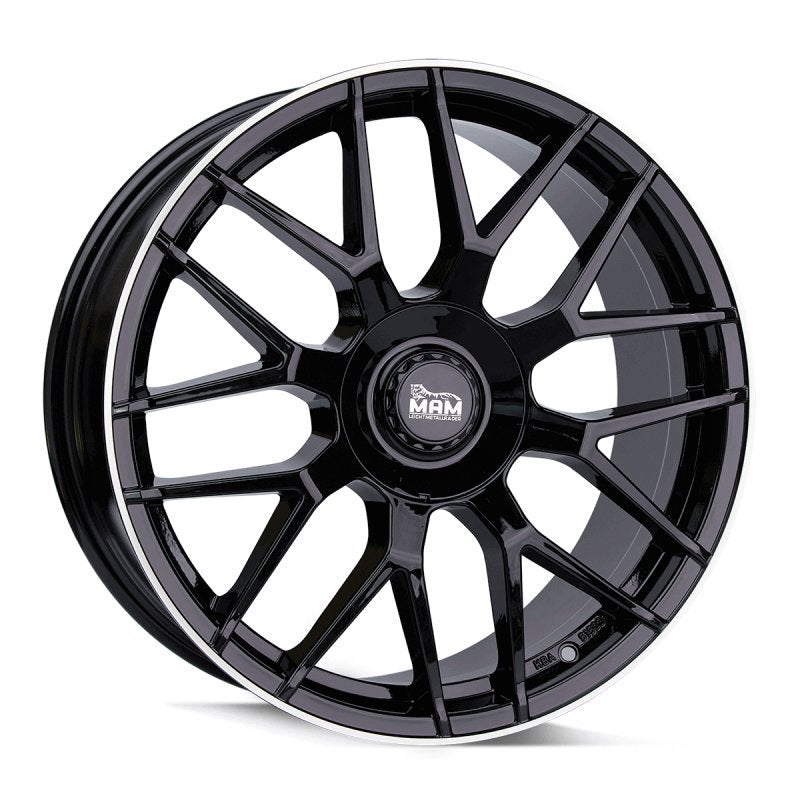 Janta aliaj MAM Felgen GT1 8x18 5x100 et45 black lip polish