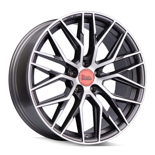 Janta aliaj MAM Felgen RS4 8.5x19 5x112 et30 PALLADIUM FRONT POLISH