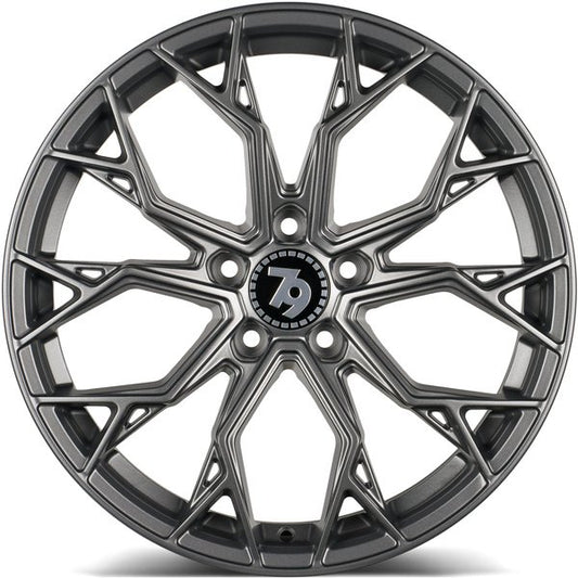 Janta aliaj Seventy9 SCF-H 8.5x19 5x112 et30 B - Titan Black