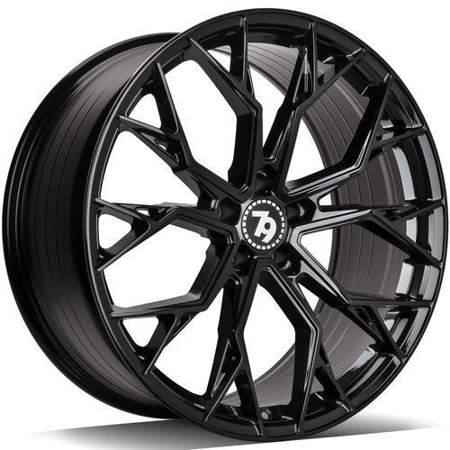 Janta aliaj Seventy9 SCF-H 8x18 5x112 et45 G - Black Glossy