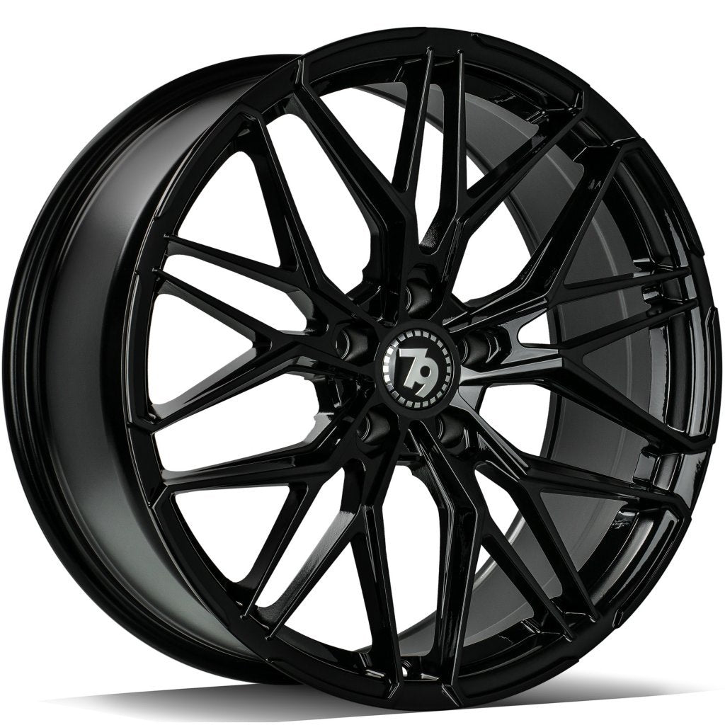 Janta aliaj Seventy9 SCF-J 8x18 5x120 et30 Black Glossy