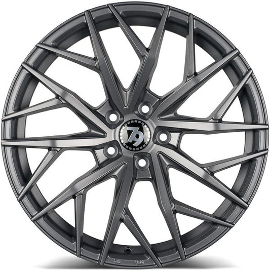 Janta aliaj Seventy9 SV-C 7.5x17 5x114.3 et40 B - Titan Black