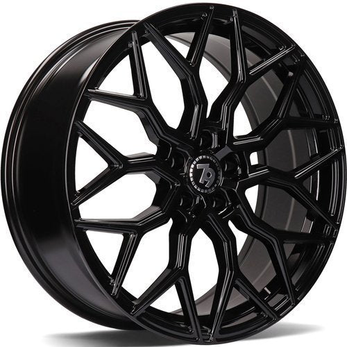 Janta aliaj Seventy9 SV-K 7x16 4x100 et38 Black Glossy