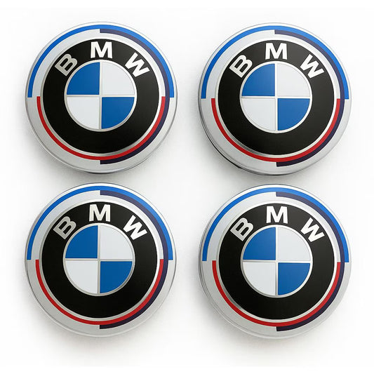 Set 4 capace roti 68mm BMW, pentru jante aluminiu , aniversar