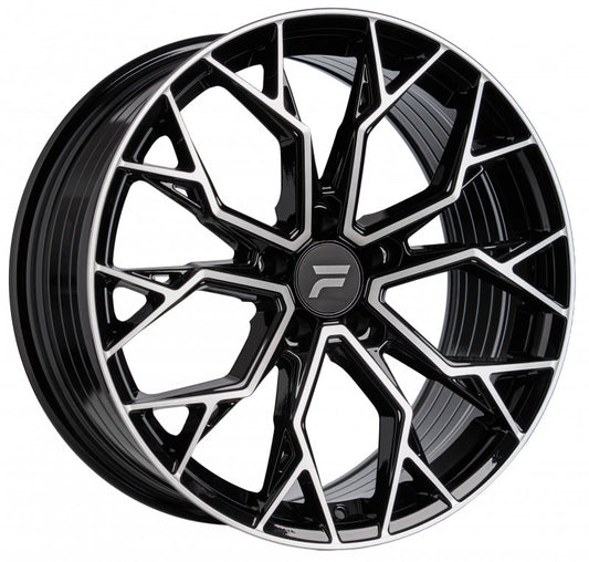 FLOWTEC SPYDER 19, 8.5, 5, 112, 45, 66.6, black polish,