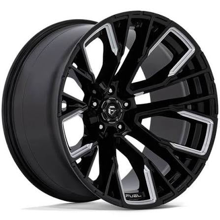 Janta Fuel D849 REBAR 17x9 6x139.7 106.1 ET-12, Gloss black