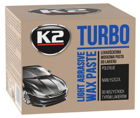 K2 Turbo Ceara Lustruit Caroseria Usor Abraziva Nanotech 250G K004