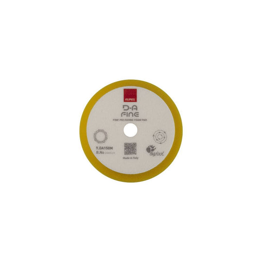 Burete polish fin Rupes D-A Fine 130-150mm, galben