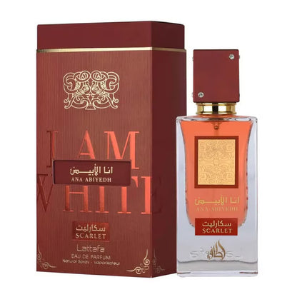 Apa de Parfum Lattafa, ANA ABIYEDH SCARLET, Femei, 60 ml