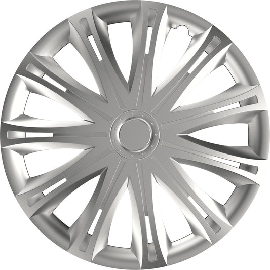 SET 4 CAPACE ROTI DERBY SPARK SILVER 15"