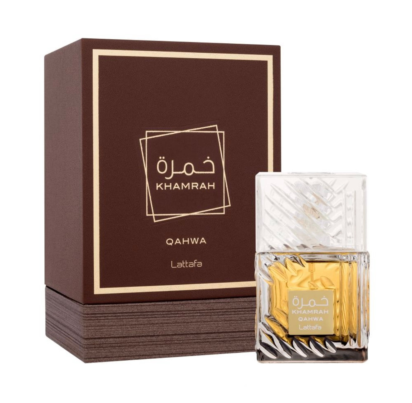 Apa de parfum Lattafa Khamrah Qahwa, Unisex, 100 ml