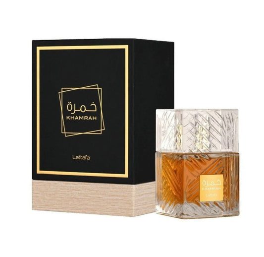 Apa de parfum Lattafa Khamrah, Unisex, 100 ml