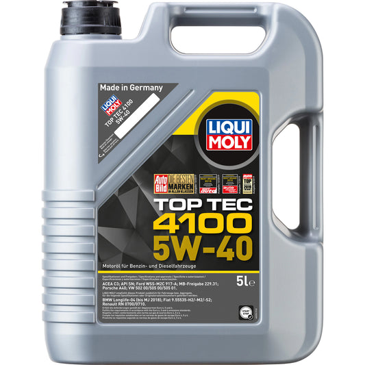 Ulei de motor Liqui Moly Top Tec 4100 5W-40, 5L