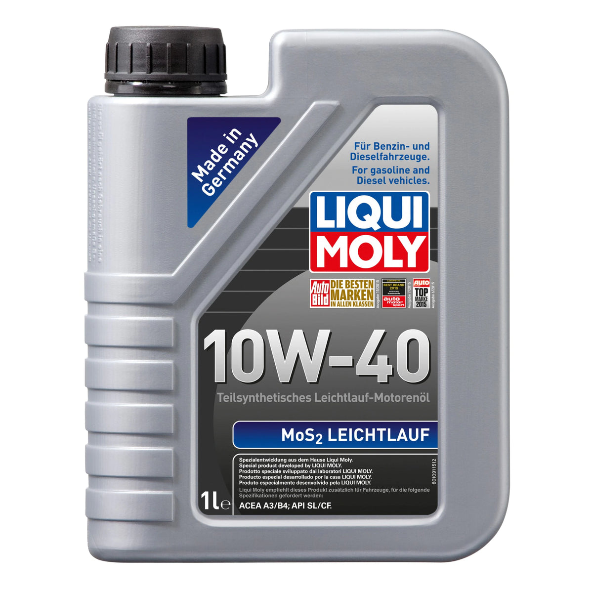 Nextyn Ulei de motor Liqui Moly Leichtlauf cu MOS2 10W-40, 1L β NEXTYN