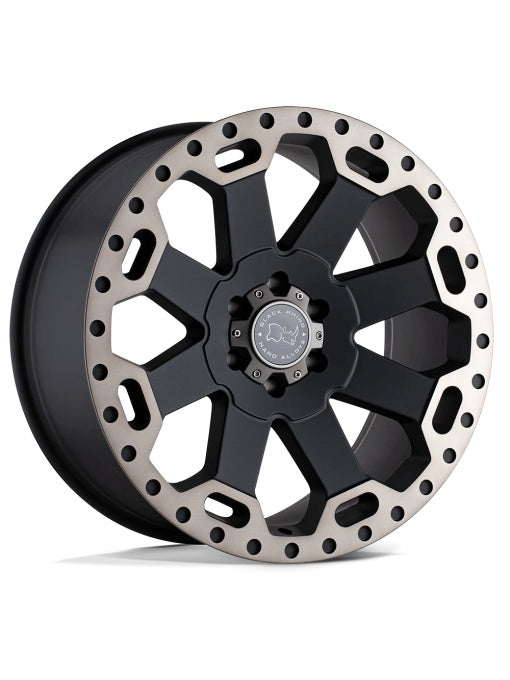 Black Rhino WARLORD jantă 17x9 6x139.7 112.1 ET12, Matte black