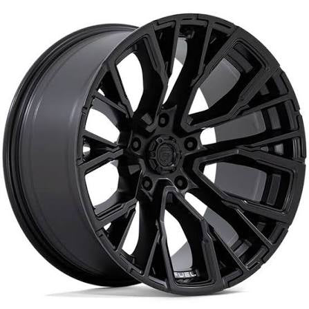 Fuel D847 REBAR jantă 17x9 6x139.7 106.1 ET1, Black
