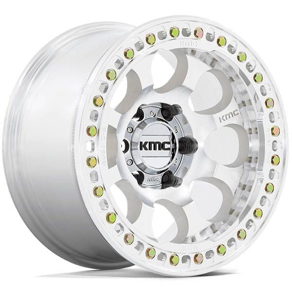 KMC KM237 RIOT BEADLOCK jantă 17x9 6x139.7 108 ET-38, Silver