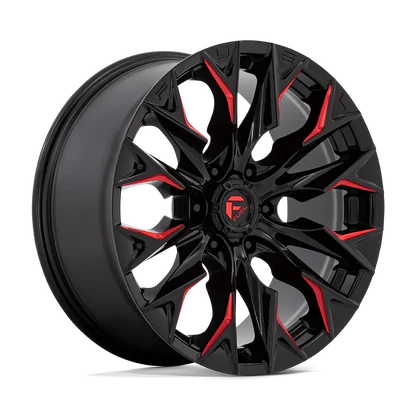 FUEL D823 FLAME JANTĂ 20X9 6X139.7 106.1 ET1, GLOSS BLACK
