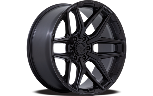 Janta aliaj Fuel 1PC FLUX 20X10 6×139.7 BLACKOUT ET -18 CB 106.1