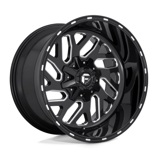 Janta aliaj Fuel 1PC D581 TRITON 22X9.5 6×135 / 6×139.7 GLOSS BLACK MILLED ET 19 CB 106.1