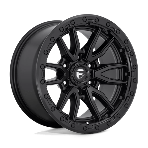 Janta aliaj Fuel 1PC D679 REBEL 22X10 6×139.7 MATTE BLACK ET -13