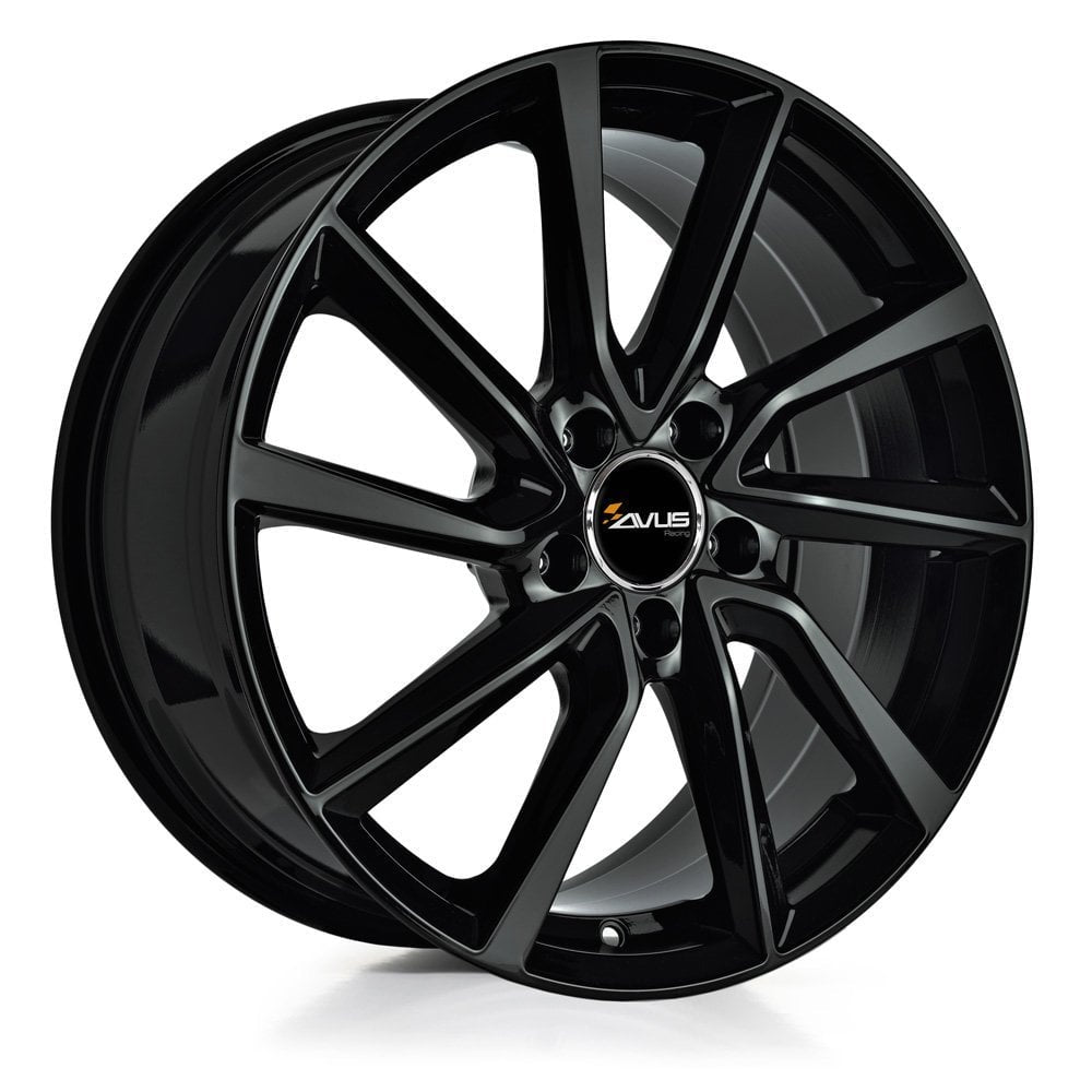 JANTA ALIAJ AVUS AC-518 7.5X17 5X110 ET40 POLAR BLACK