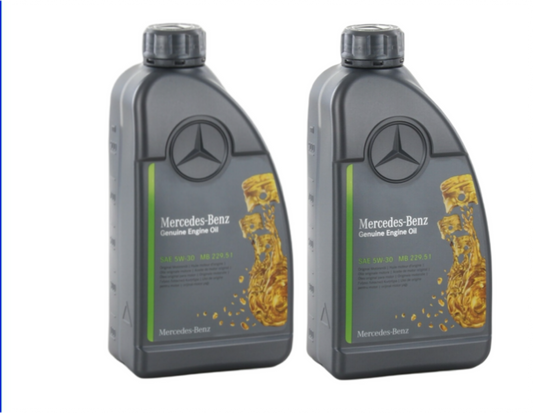 Pachet 2 litri Ulei motor Mercedes MB 229.51 5W-30