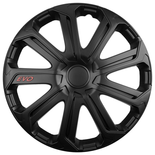 SET 4 CAPACE ROTI MODEL EVO BLACK 16"