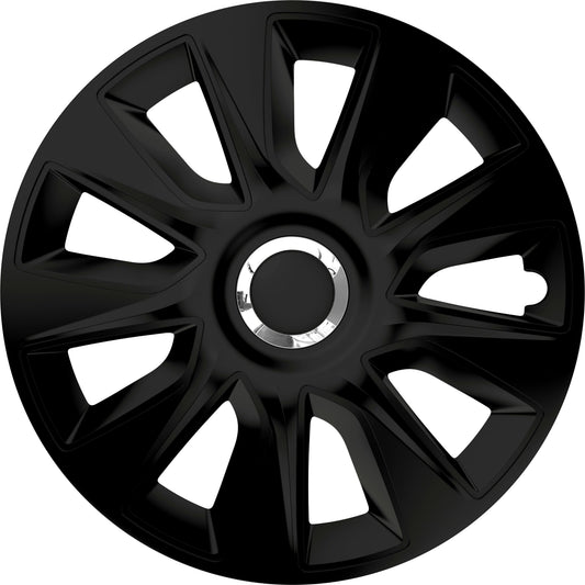 SET 4 CAPACE ROTI MODEL STRATOS BLACK RC 17"