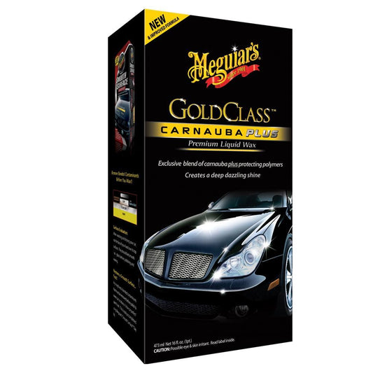 Ceara auto lichida Meguiar's Gold Class Carnauba Plus Premium Liquid Wax, 473ml