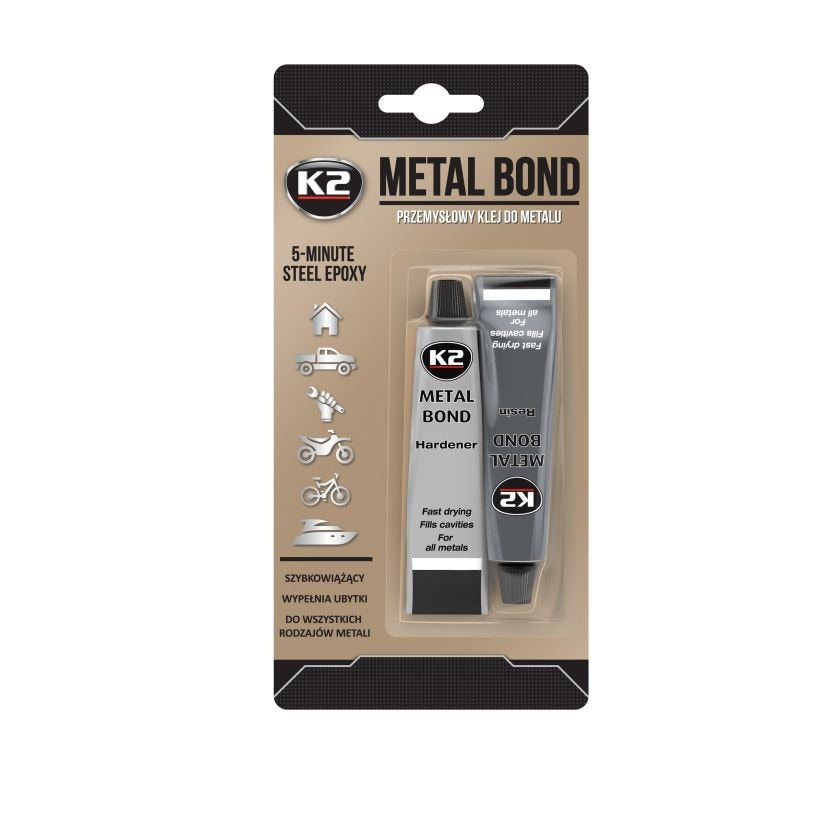 Adeziv pentru metale K2 METAL BOND 56g