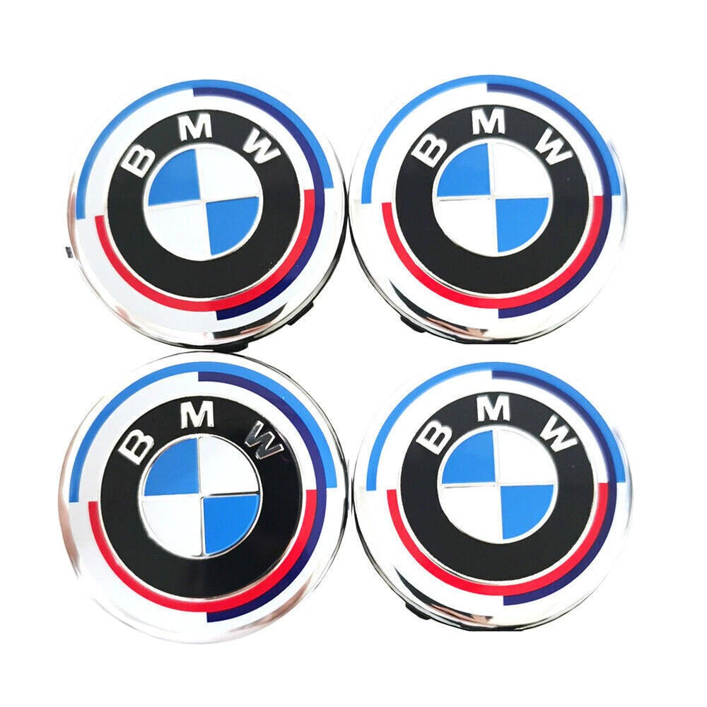Set 4 capace roti, 56mm BMW, model aniversar pentru jante din aluminiu