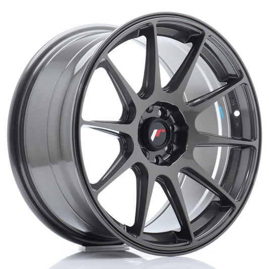 JR Wheels JR11 15x7 ET30 4x100/114 Hyper Gray