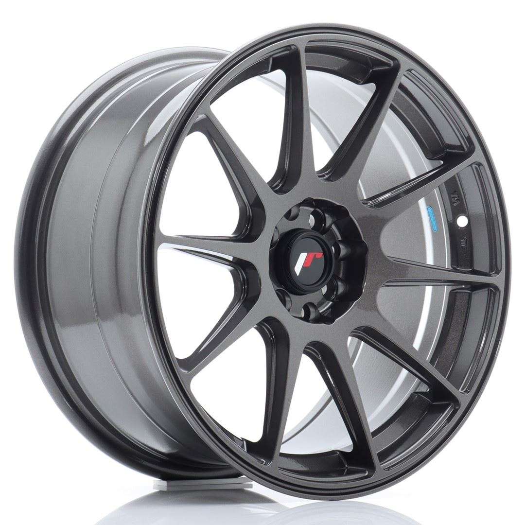 JR Wheels JR11 16x8 ET25 4x100 Hyper Gray