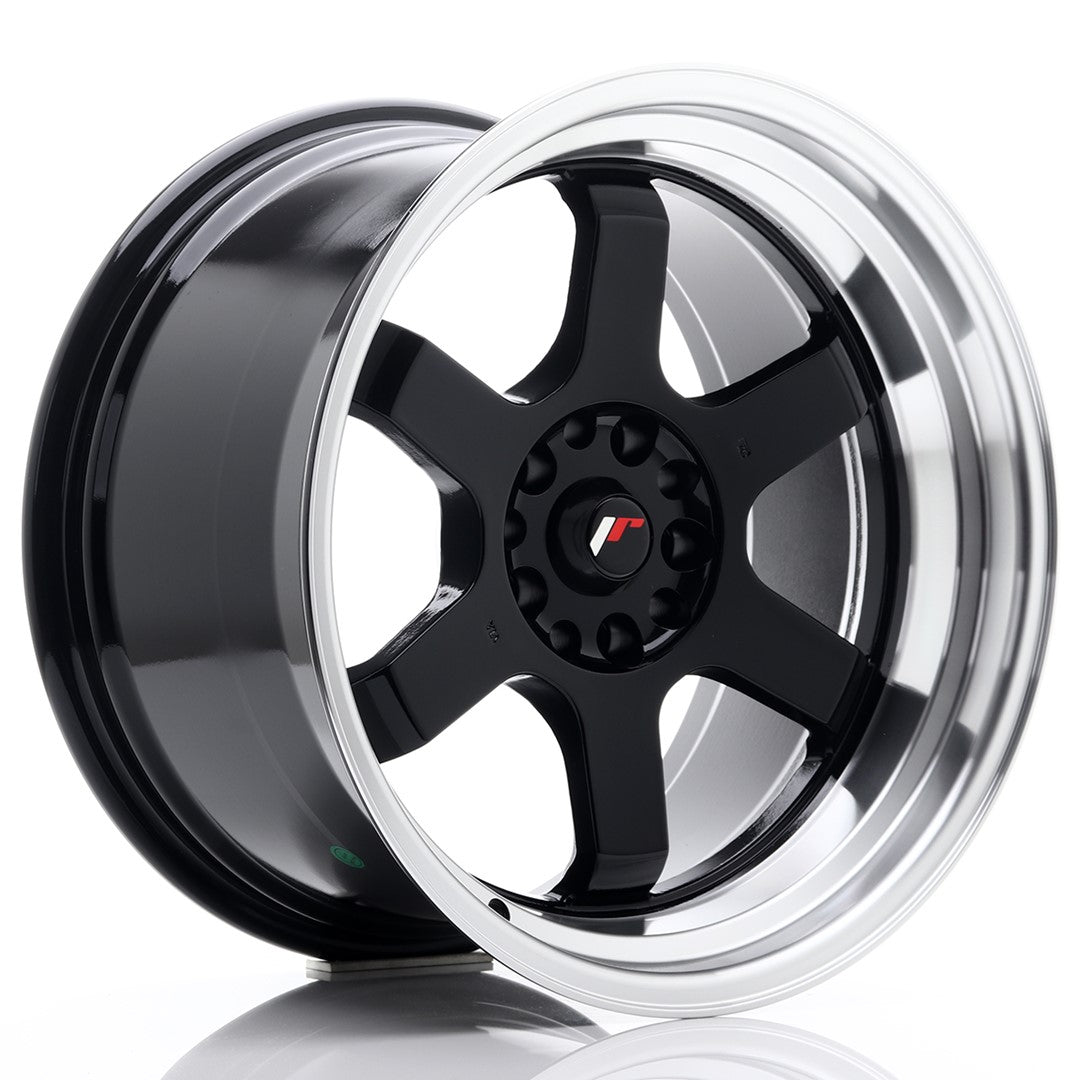 JR Wheels JR12 17x8 ET35 5x112/120 Gloss Black