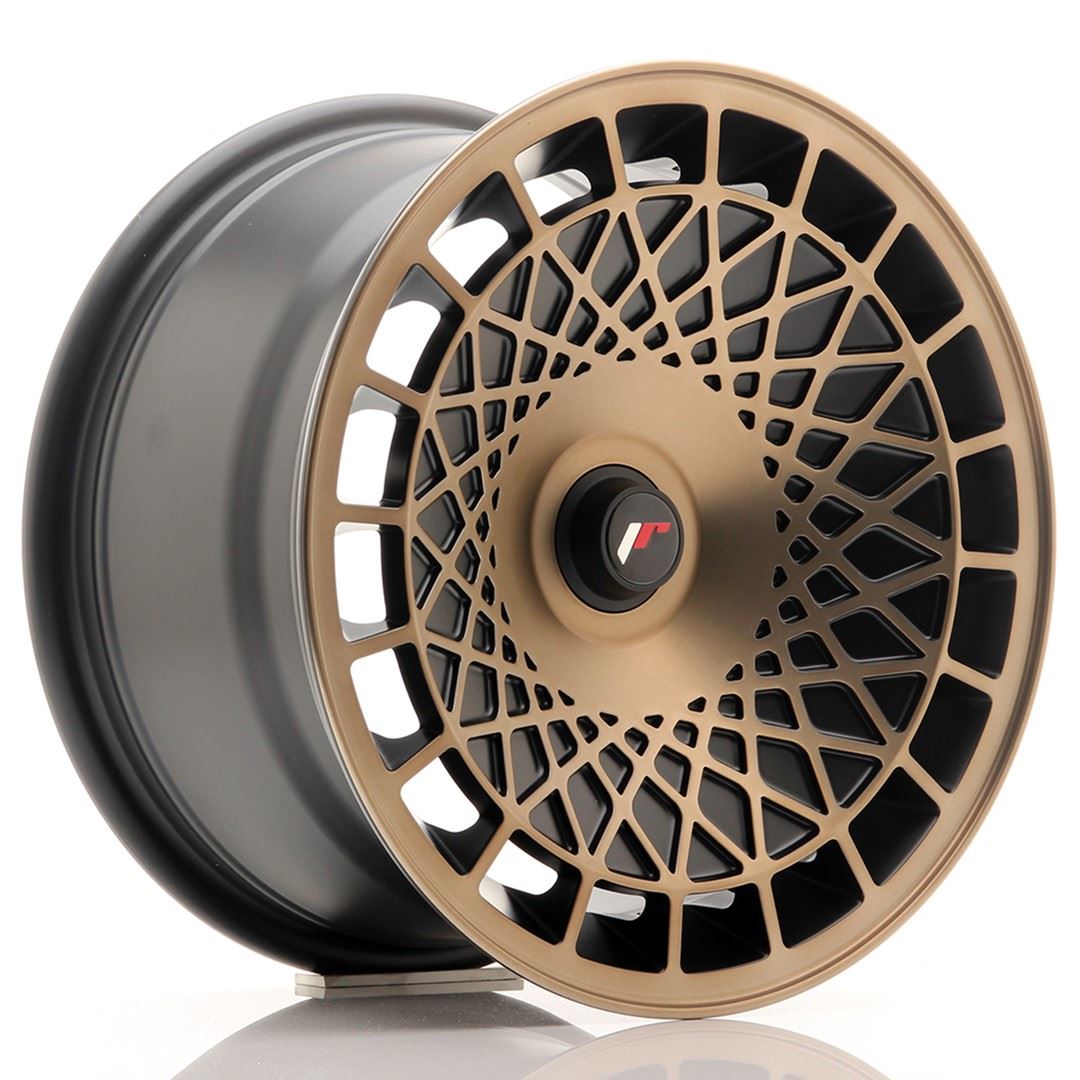 JR Wheels JR14 16x8 ET15 4x100 Black Bronze Finish