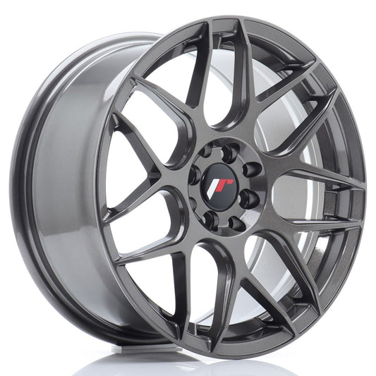 JR Wheels JR18 17x7 ET40 5x108/112 Hyper Gray