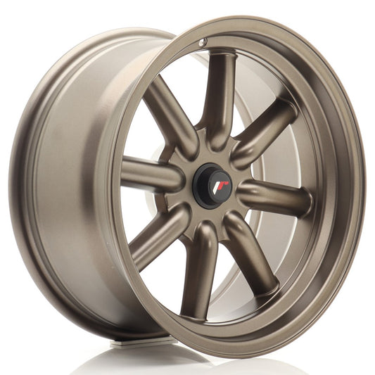 JR Wheels JR19 15x8 ET0 4x100/114 Matt Bronze