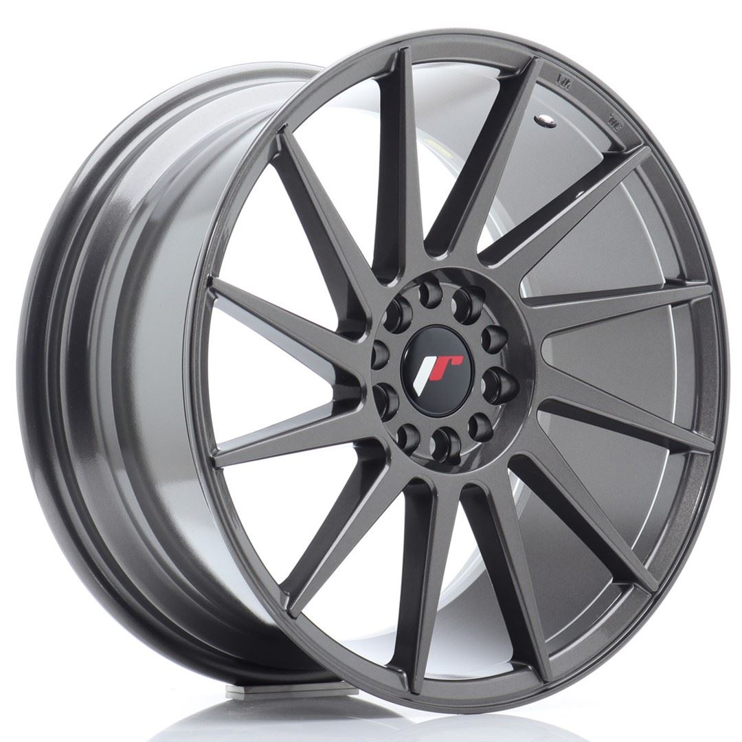 JR Wheels JR22 17x7 ET25 4x100/108 Hyper Gray