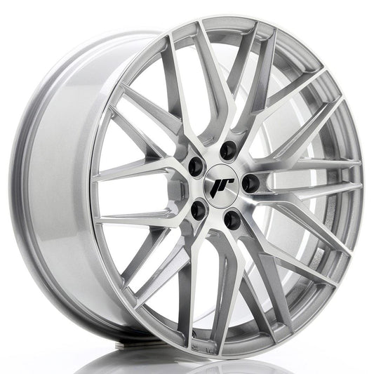 JR Wheels JR28 15x7 ET25 4x100 Silver Machined Face