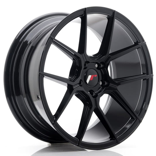 JR Wheels JR30 17x7 ET40 5x112 Gloss Black