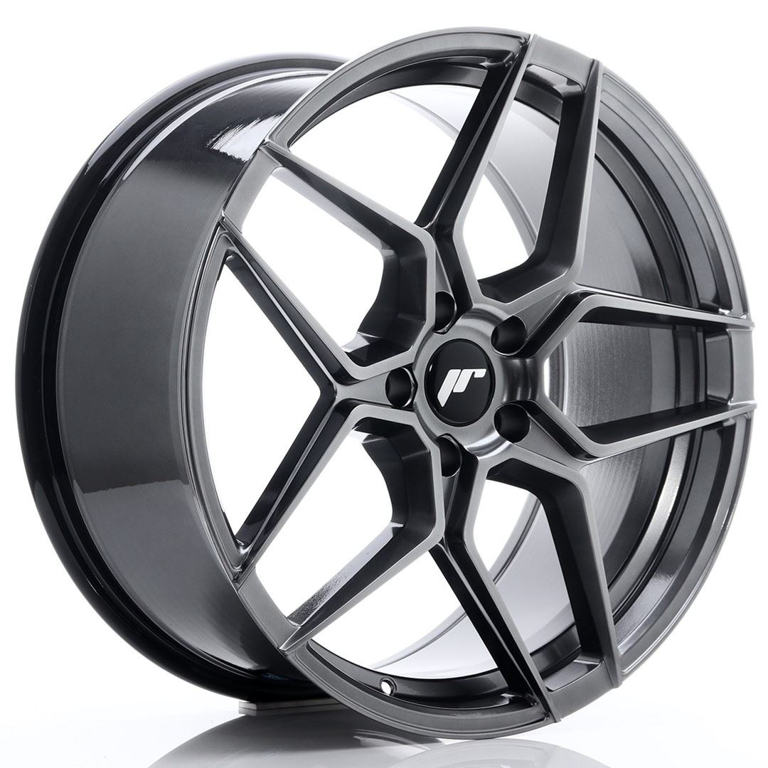 JR Wheels JR34 18x8 ET35 5x120 Hyper Black