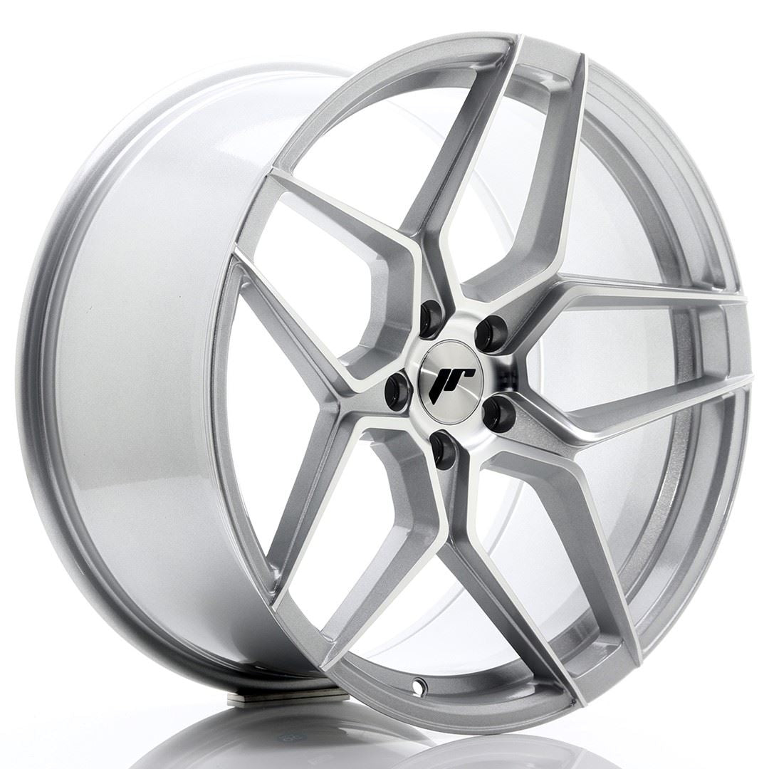 JR Wheels JR34 19x8,5 ET35 5x120 Silver Machined Face