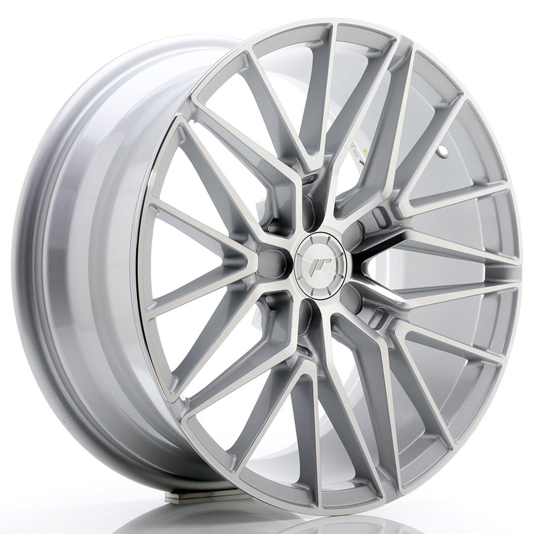 JR Wheels JR38 20x9 ET35 5x112 Silver Machined Face