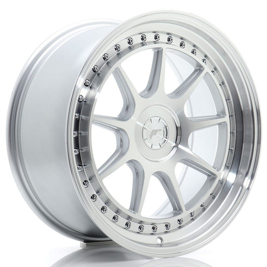JR Wheels JR47 19x11 ET0-25 5H BLANK Silver Machined Face