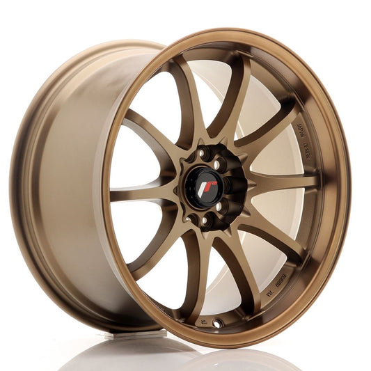 JR Wheels JR5 15x7 ET35 4x100 Dark Anodized Bronze
